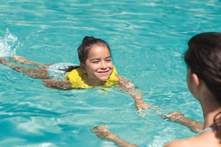 Productafbeelding Bestway Opblaasbaar zwemvest tropisch 41cm x 30cm