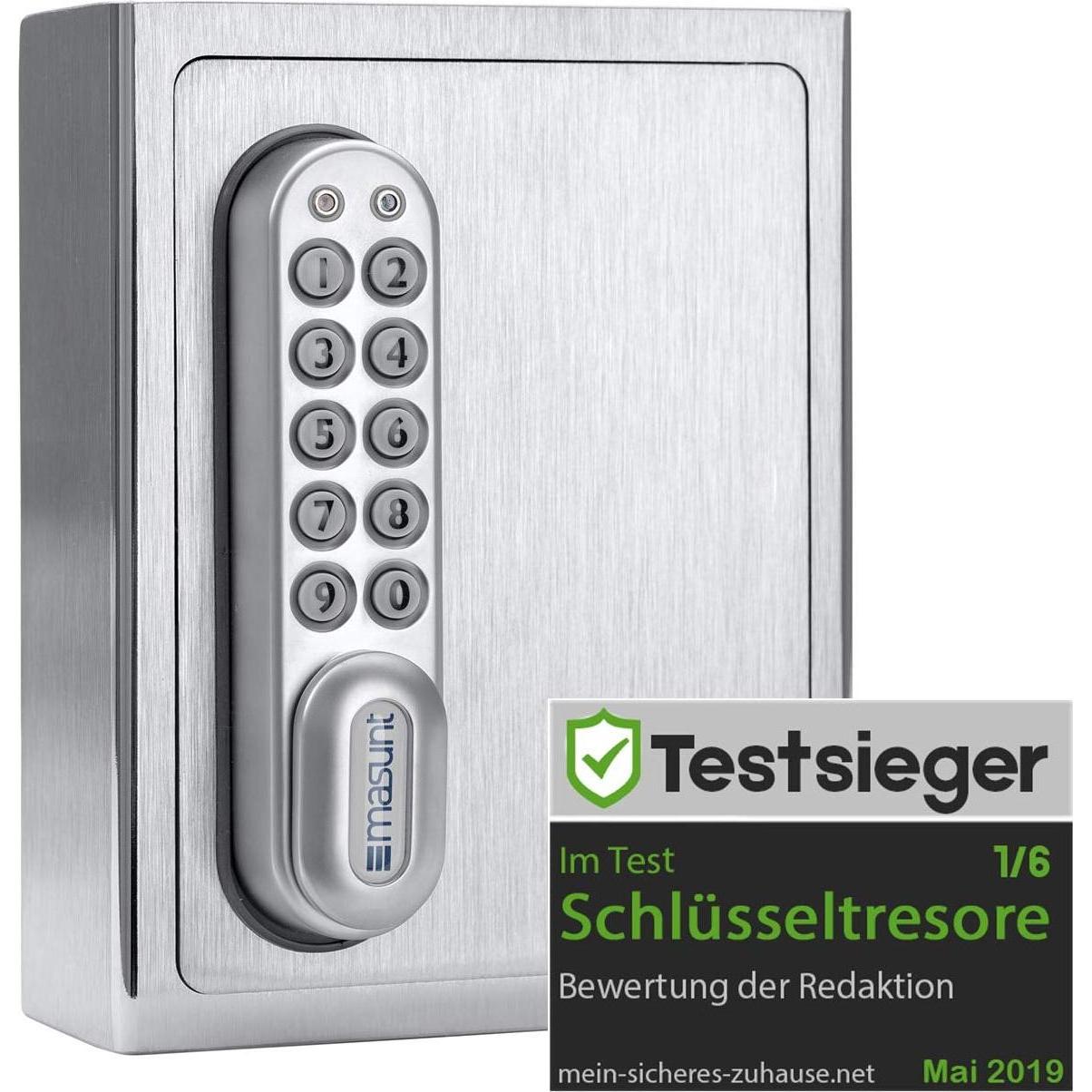 Masunt, Schlüsseltresor + Schlüsselschrank, Schlüsselsafe 1120 E Code