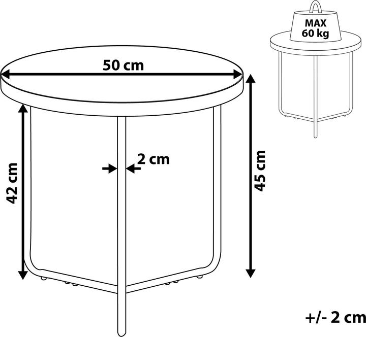 Image du produit Beliani Melody