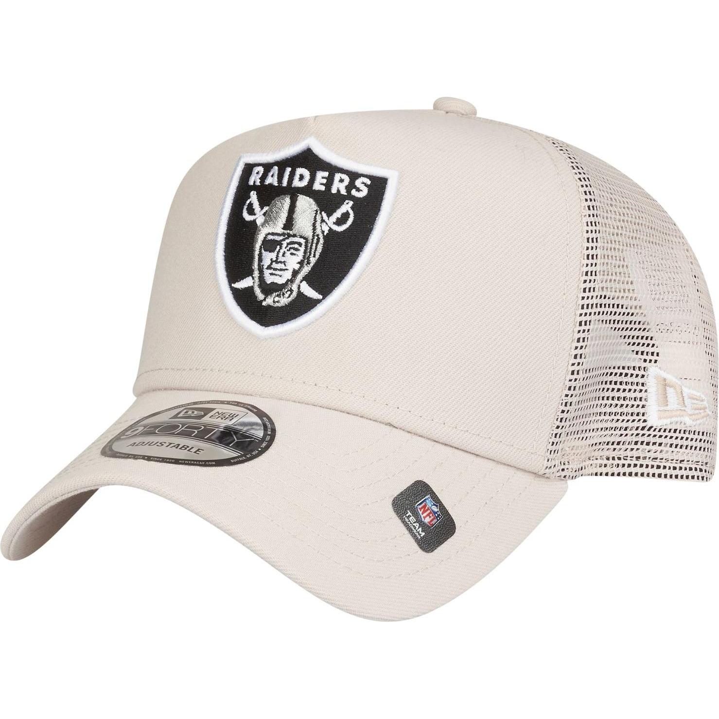 New Era, Herren, Cap, 9Forty Snapback Trucker Cap Las Vegas Raiders Stone, Beige