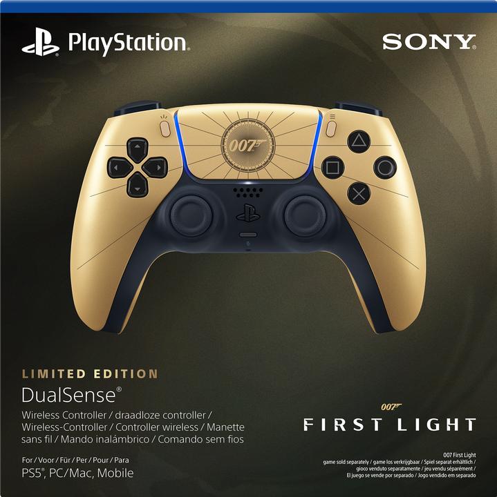 Actual product image Sony DualSense wireless controller - 007 First Light Limited Edition (PC, PS5)