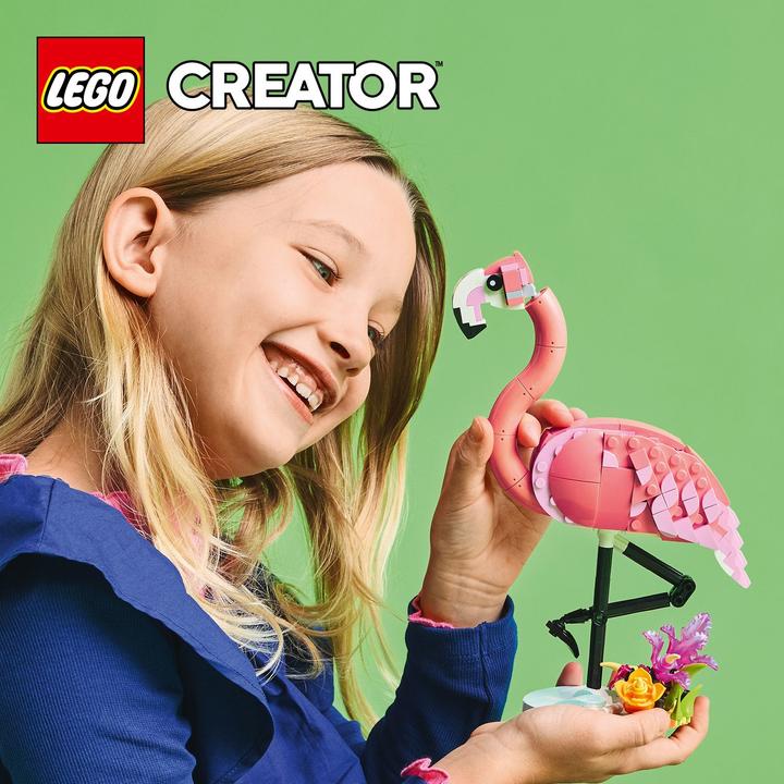 Produktbild LEGO Wilde Tiere: Rosa Flamingo (31170, LEGO Creator Expert)