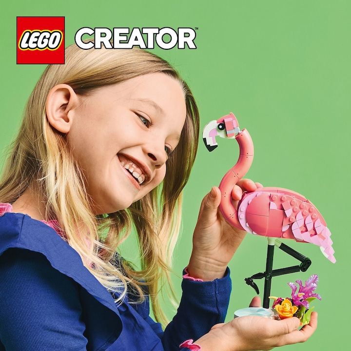 Immagine prodotto LEGO Wilde Tiere: Rosa Flamingo (31170, LEGO Creator Expert)