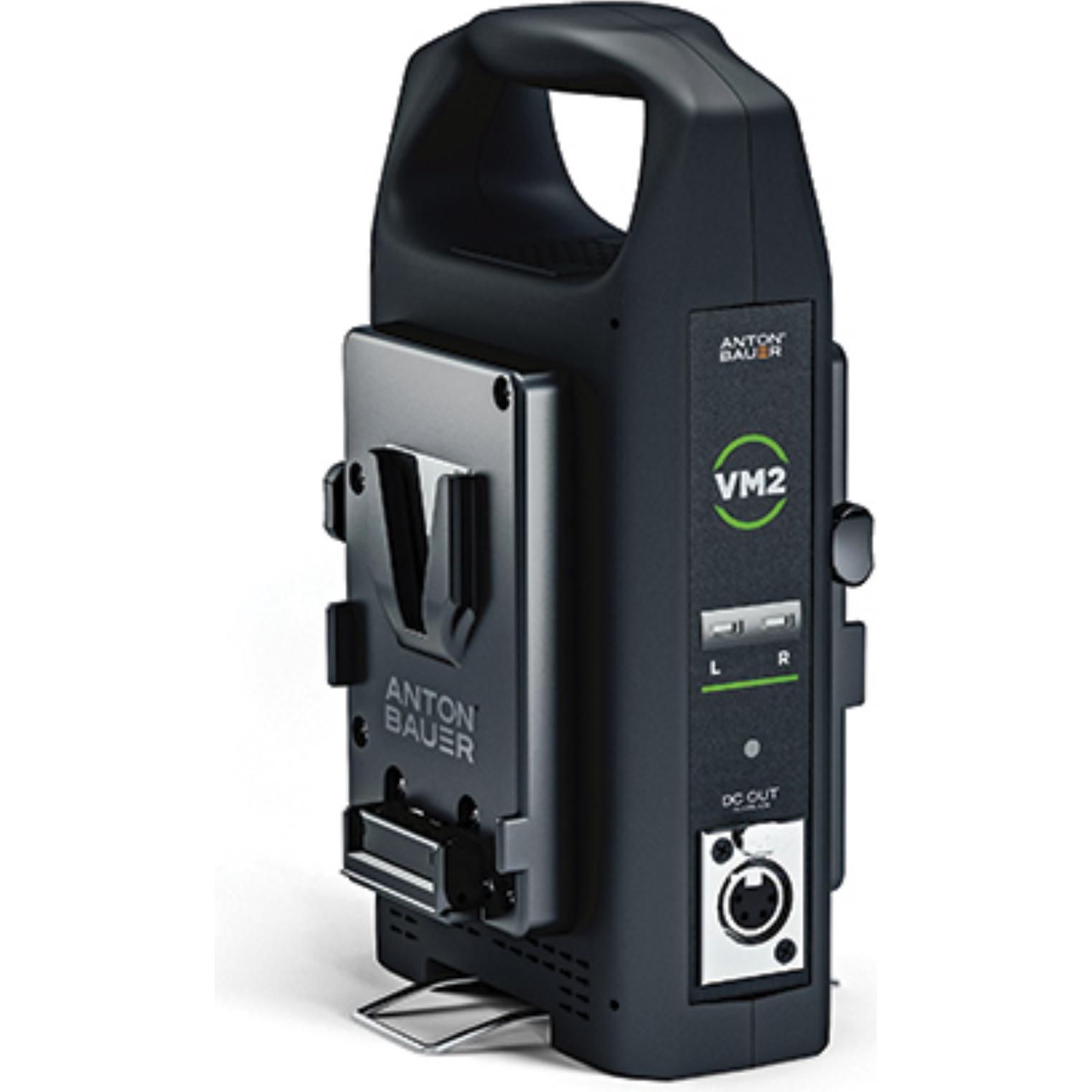 Anton Bauer Anton/Bauer VM2 Caricatore doppio con attacco a V (Caricabatterie per fotocamere), Alimentatore fotocamera