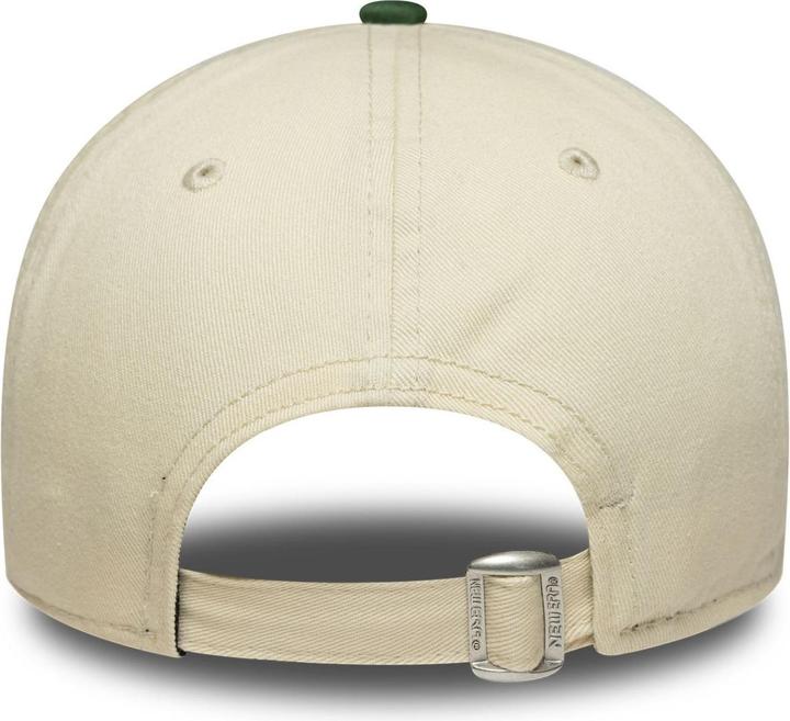 Actual product image New Era 9Twenty Strapback Damen Cap - Brand Script Beige