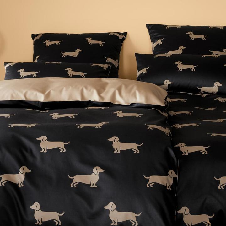 Actual product image Elegante Dogs (Bedding set, 135x200 cm + 80x80 cm)