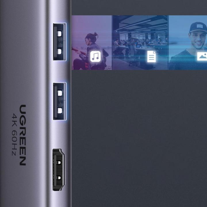 Produktbild Ugreen Ultra Compact (USB-C, 6 Ports)