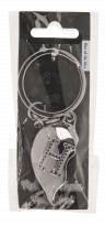 Actual product image Ootb Metal keychain, Broken Heart