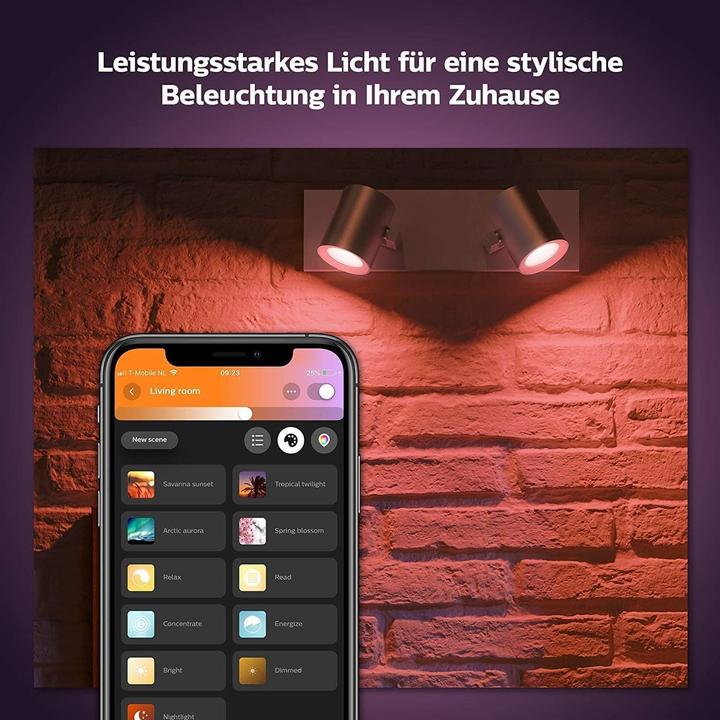 Actual product image Philips Hue Argenta Base BT (350 lm, GU10)