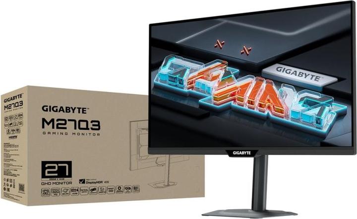 Image du produit Gigabyte M27Q3 (2560 x 1440 pixels, 27")