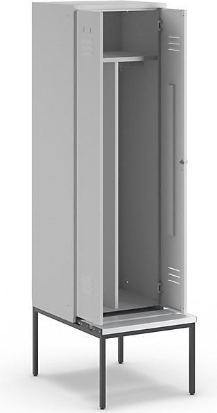 Actual product image Wolf Clothes locker with bench underneath (60 cm, 214 cm)