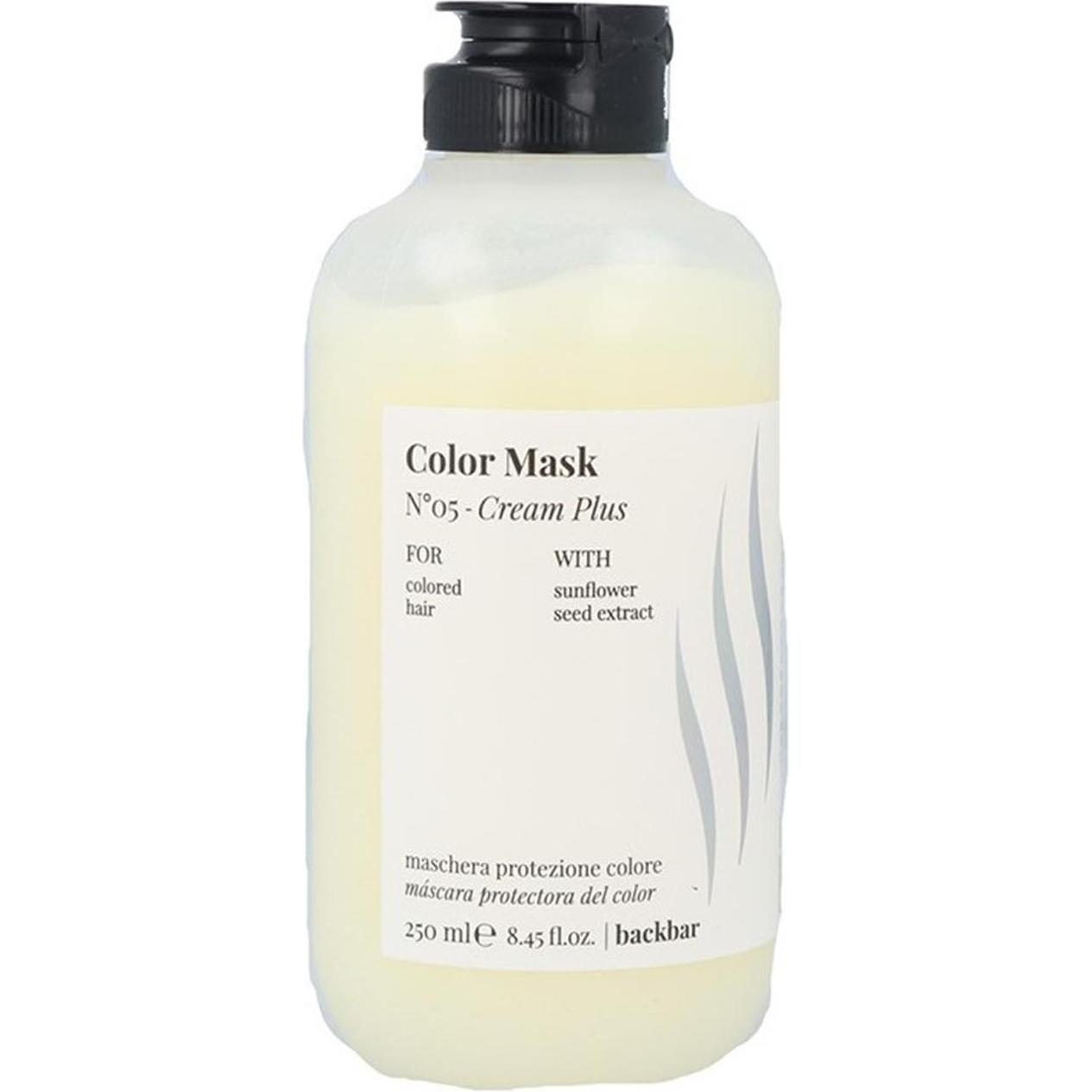 Farmavita, Haarmaske, BACK BAR color mask nº05-cream plus 250 ml (250 ml)