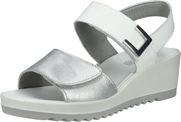 Silver/White