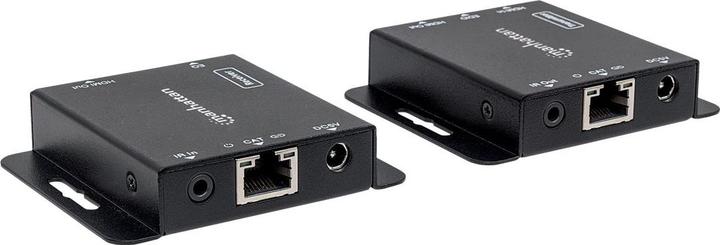 Productafbeelding Manhattan HDMI over Ethernet Extender Kit Signaalversterker 1080p tot 50 m over een Cat6 netwerkkabel...