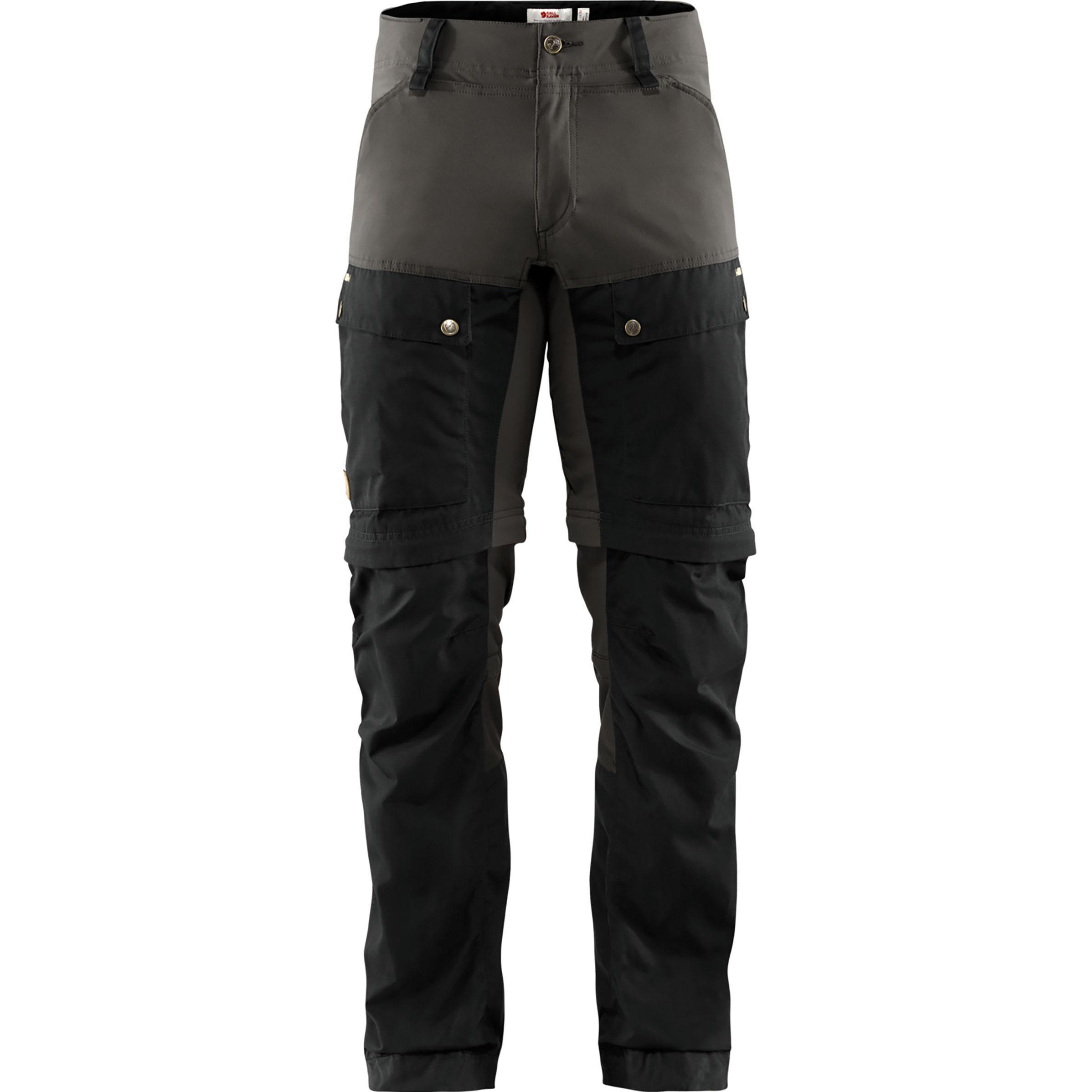 Fjällräven, Herren, Outdoorhose, Keb (56), Schwarz, 56