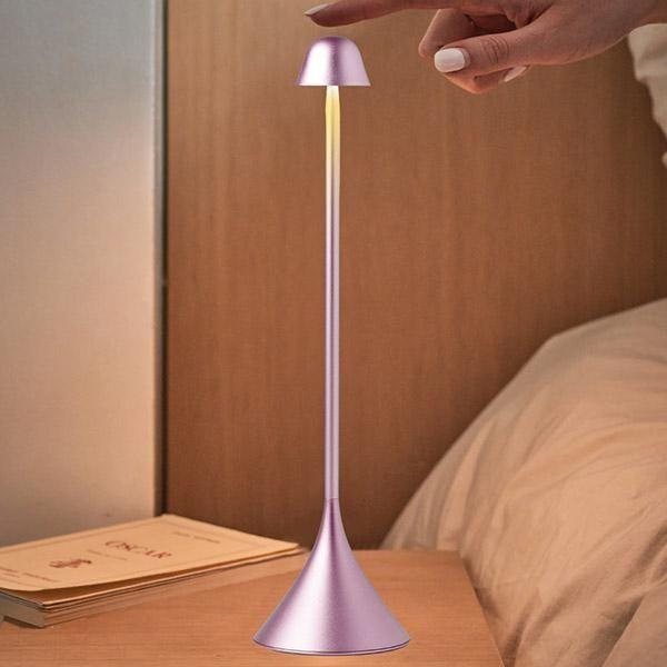 Actual product image Lexon LED lamp STELI 28,6cm Light-Pink