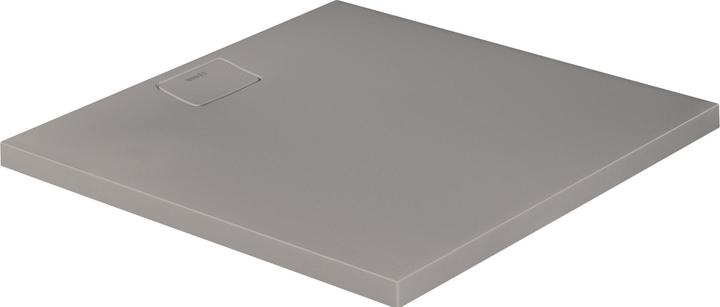 Produktbild Duravit Quadrat-Duschwanne STONETTO 1000x1000x50mm beton grau