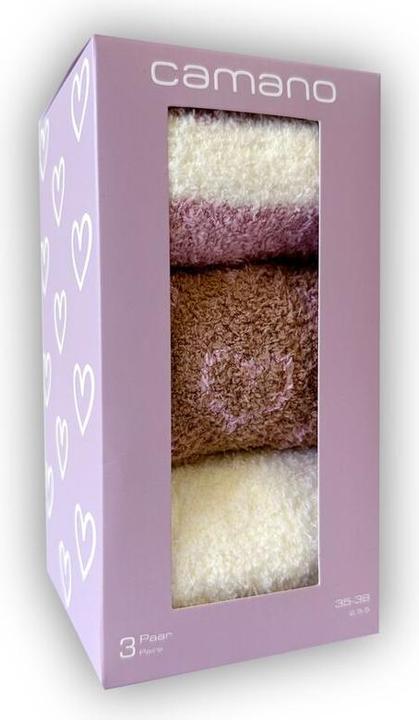 Produktbild Camano Kuschelsocken (3er Pack, 39 - 42)
