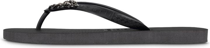 Actual product image Uzurii Silver Small men's flip-flops, black, size: 45/46 (45)