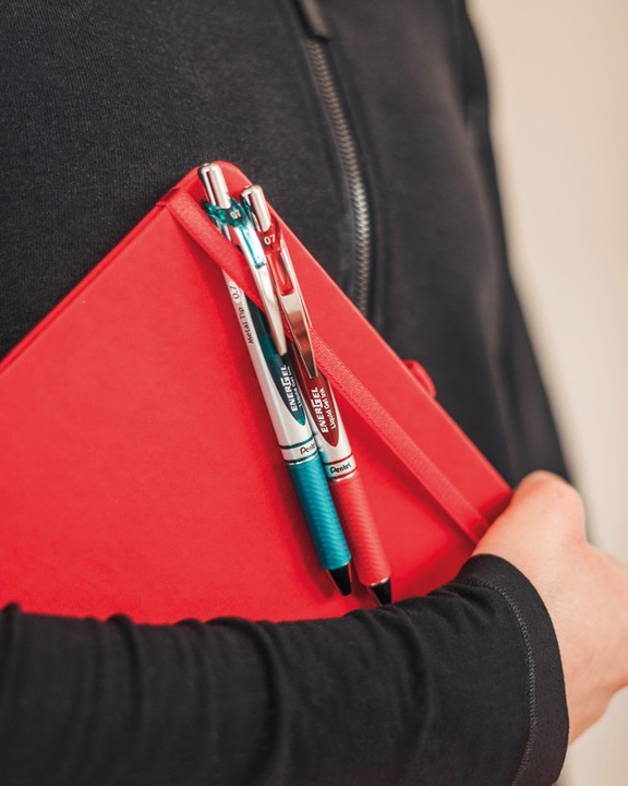 Immagine prodotto Pentel EnerGel Xm (Rosso, Argento, 1 x)