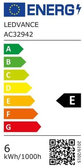 Label énergétique Ledvance Smart+ (E27, 806 lm, 1 x)