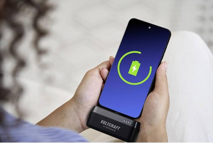 Image du produit Voltcraft VC-PBP3040PD Banque d'alimentation 4500 mAh Power Delivery Li-Ion Noir (mat) (4500 mAh, 36 W, 16.65 Wh)