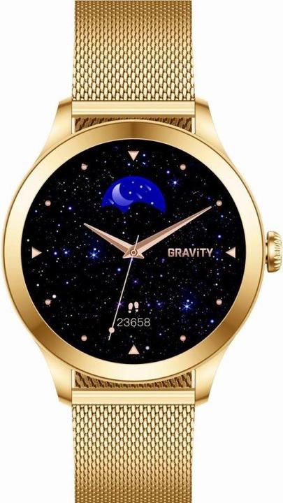 Actual product image Gravity Smartwatch Smartwatch Różowo Złoty 2 Paski GT25-1 PRO (38 mm)