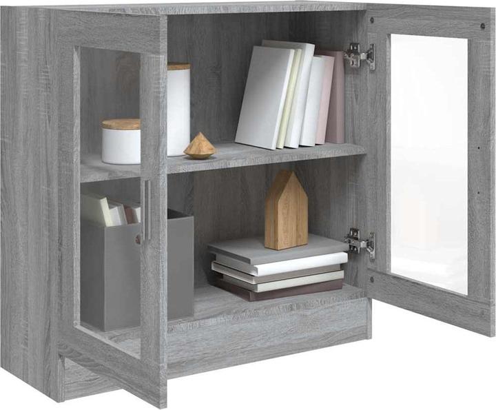 Produktbild vidaXL Vitrinenschrank (82.50 x 30.50 x 80 cm)