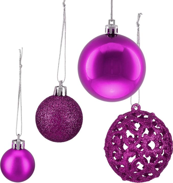 Productafbeelding Relaxdays Kerstballen set (150 -Part)