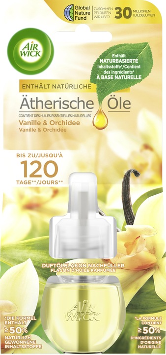 Actual product image Air Wick Vanilla and orchid
