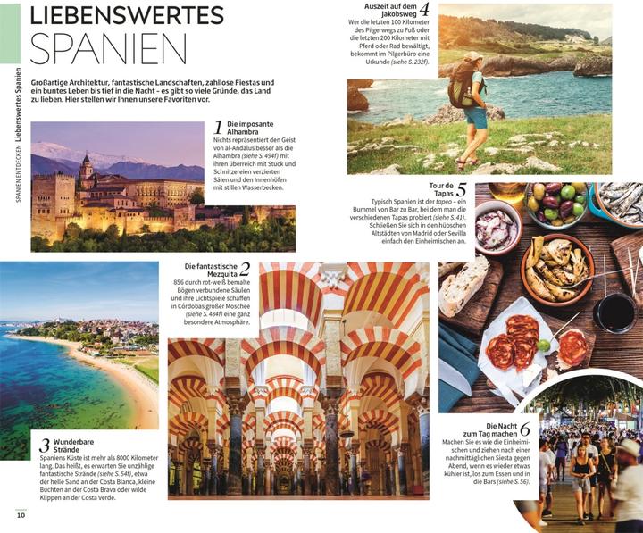 Image du produit Vis-à-Vis Reiseführer Spanien (Allemand, DK Verlag Voyage, 2023)