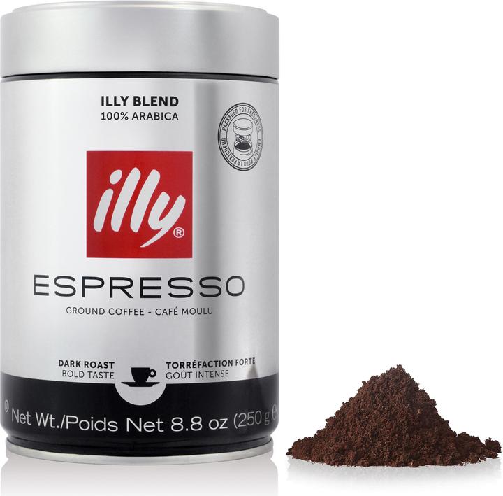 Illy Espresso (Dark roast, 250 g)