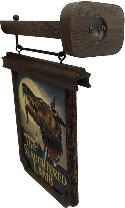 Image du produit Factory Entertainment Le Loup-garou de Londres réplique mini Pub Sign 6 cm