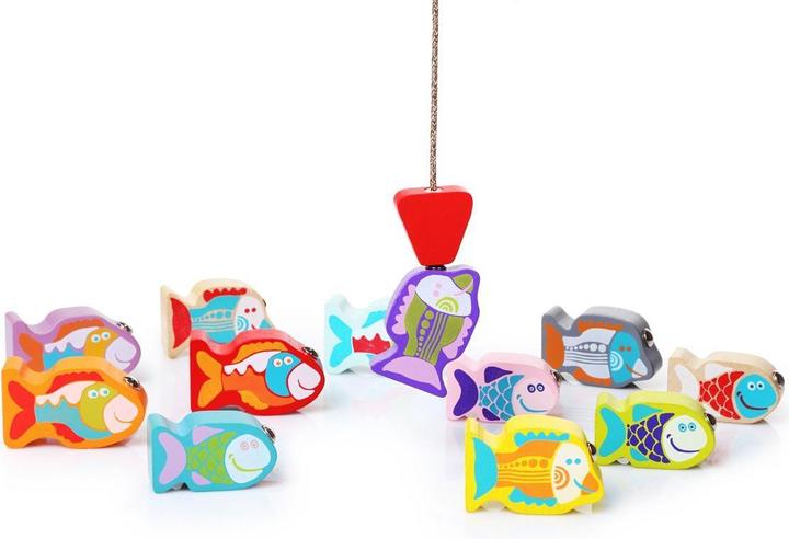 Actual product image Cubika Wooden fishing game