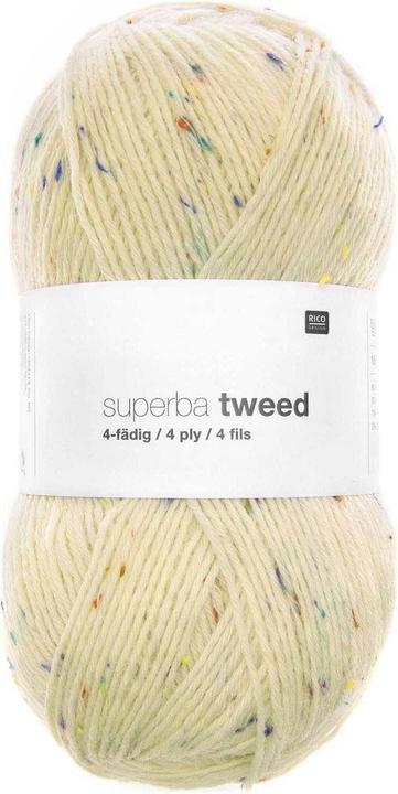 Immagine prodotto Rico Design Lana Soft Tweed per calzini a 4 fili, 100 g, Crème (375 m)