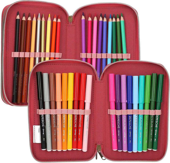 Produktbild Depesche TOPModel Federtasche 3fach Leoheart