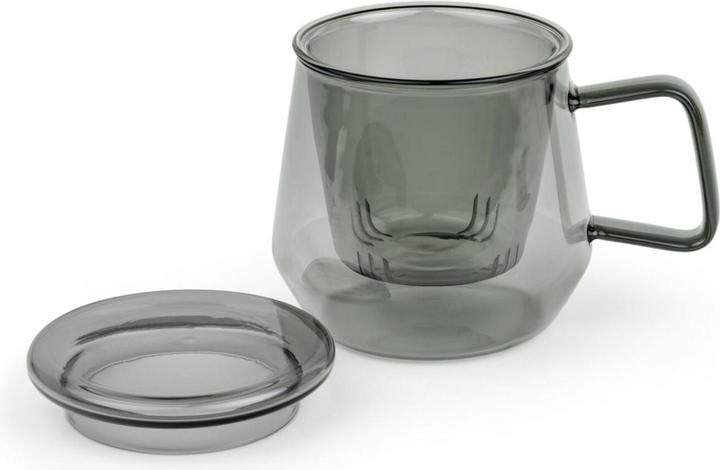 Actual product image Bredemeijer Tea for one Livorno 350ml glass black 165041 (350 ml)