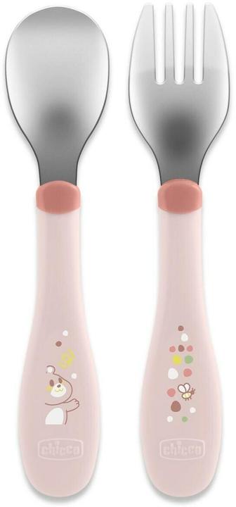 Actual product image Chicco Beiges Metallbesteck 18m+