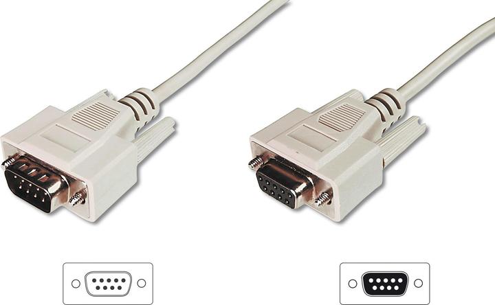Immagine prodotto Digitus DB-9 — DB-9 (10 m, VGA)