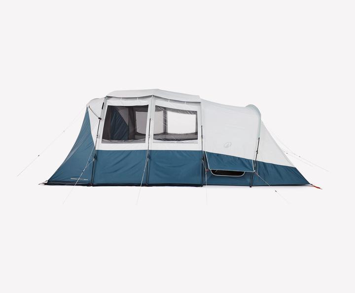 Image du produit Quechua Tente de camping à arceaux 6 places 3 chambres, Arpenaz 6.3 F&B (Auvent, 25.75 kg, 6 personnes)