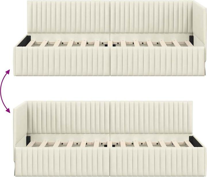 Image du produit vidaXL Samtbettgestell
