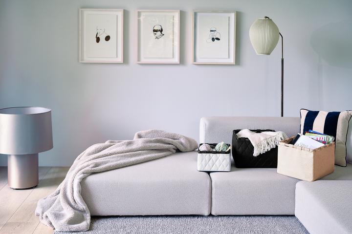 Produktbild reisenthel Aufbewahrungsbox Frame S Hellgrau (7 l)