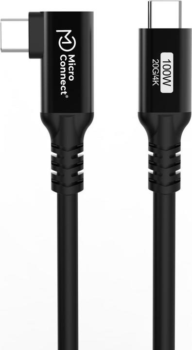 Produktbild MicroConnect Premium USB-C cable 0.5m (0.50 m, USB 3.2 Gen 2x2, 100 W)