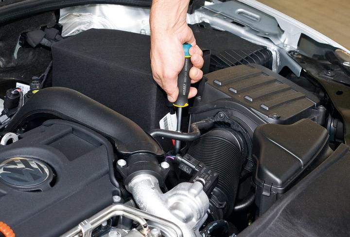 Produktbild HAZET Drehmomentschraubendreher 6001-5.4/3 ∙ Nm min-max: 3 - 5.4 Nm ∙ Toleranz: 6% ∙ Sechskant6,3 (… (1/4", 3 - 5.40 Nm)