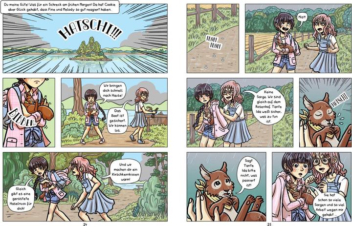 Actual product image Abenteuer vom Rosenhof. Sorge um Cookie (German, Victoriasarina, Katharina Netolitzky, 2024)