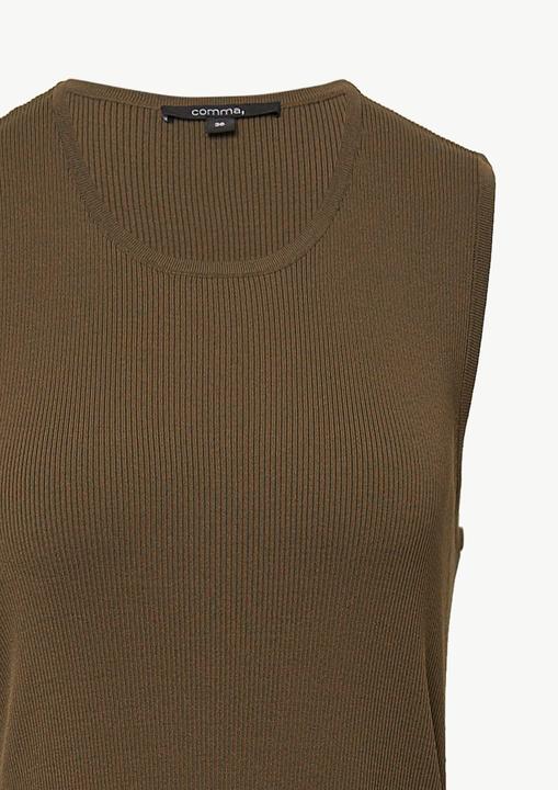 Immagine prodotto Comma Kleid Geripptes Midikleid mit Bindegürtel (34)