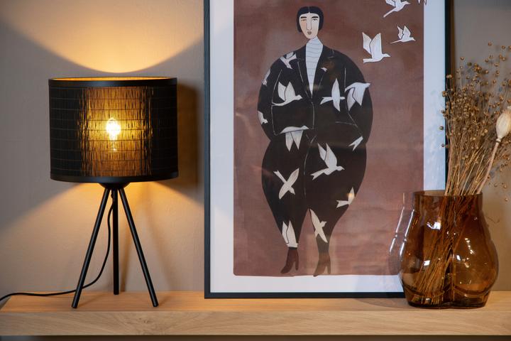 Actual product image Lucide TAGALOG - Table Lamp - Ø 26 cm - 1xE27 - Black 21529/26/30 (E27)