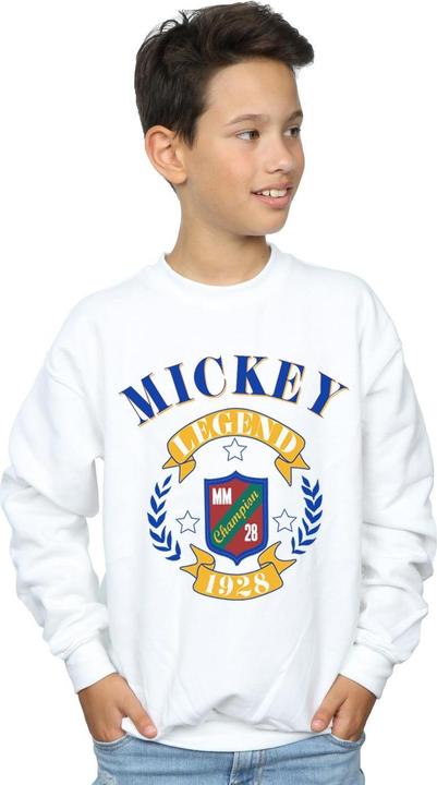 Actual product image Disney Boys Mickey Mouse Legend Sweatshirt (140, 146)