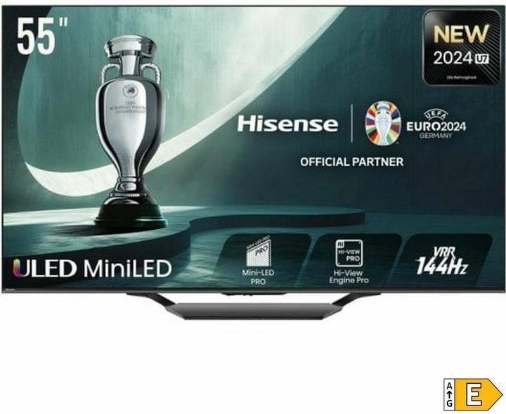 Produktbild Hisense TV 55U7NQ (55", U7N, Mini-LED, 4K, 2024)