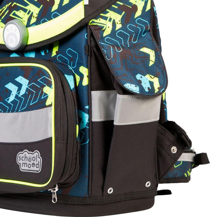 Immagine prodotto School-Mood Set di zaini per la scuola Timeless Pro da 7 pezzi (23.50 l)